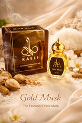 Gold Musk Premium Attar Oil – Long Lasting Concentrated Perfume (12ml)