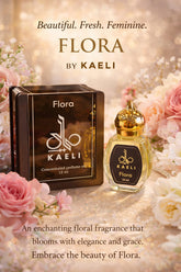 Flora Premium Floral Attar Oil – Long Lasting Alcohol-Free Perfume (12ml)