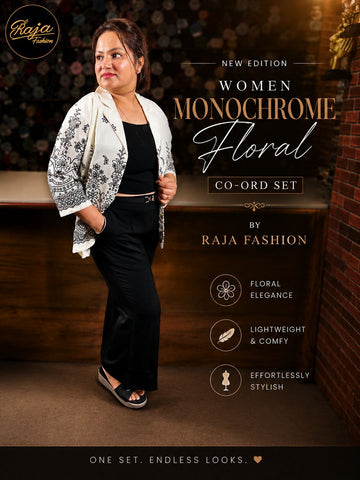 Women's Premium Korean Co-Ord Set | 3-Piece Free Size Fashion Outfit