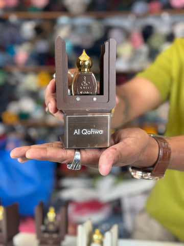Al Qahwa Premium Attar Oil – Long Lasting Arabic Coffee Fragrance (12ml)