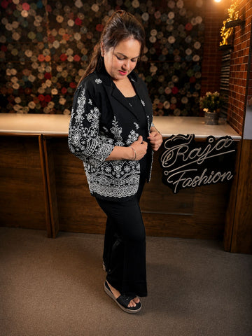 Women's Premium Korean Co-Ord Set | 3-Piece Free Size Fashion Outfit