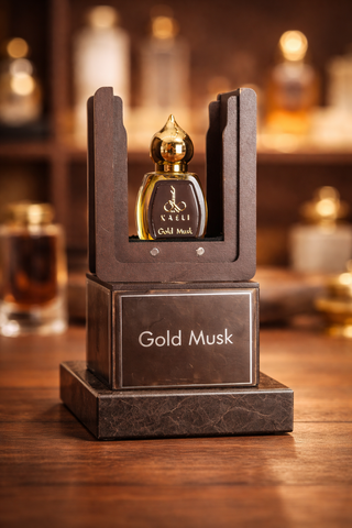 Gold Musk Premium Attar Oil – Long Lasting Concentrated Perfume (12ml)