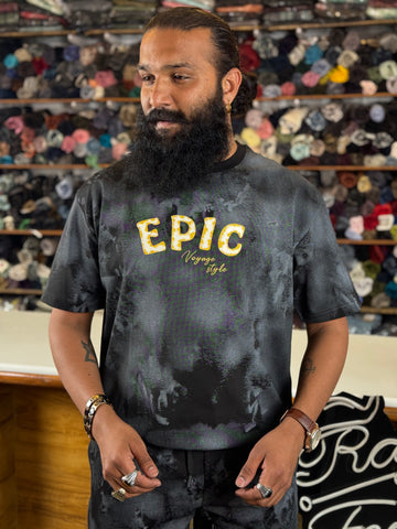 Men’s Printed Cotton Shorts Co-Ord Set