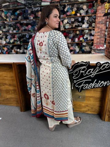 Women’s Printed Cotton Kurta Set – Summer Special 🌿