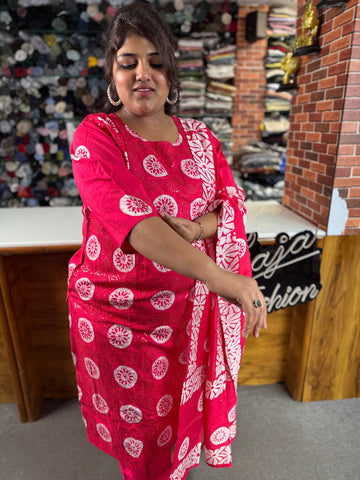 Plus Size Ethnic Kurta Set