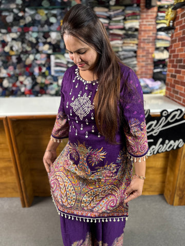 Women’s Premium German Rayon Printed Co-Ord Set