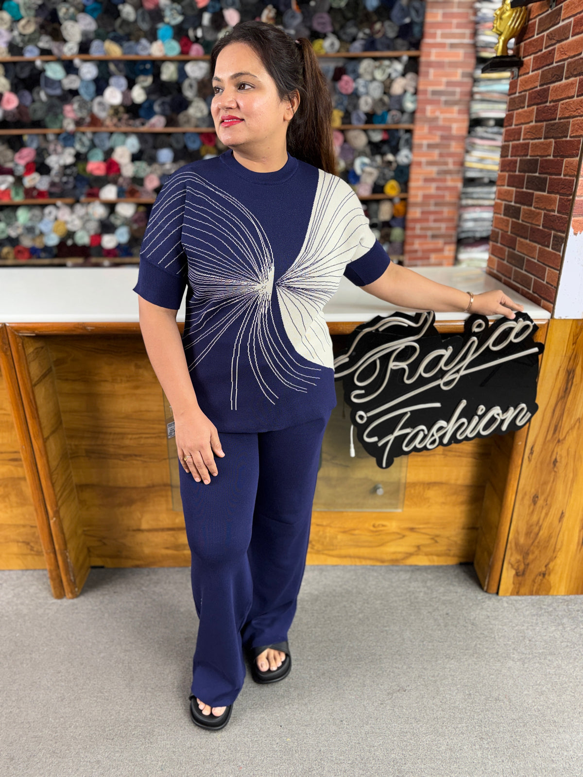 Luxury Airport Look Co-Ord Set for Women | Imported Knitted Free Size Outfit| Raja Fashion 👑
