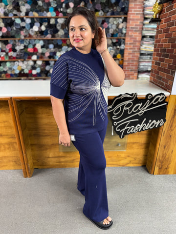 Luxury Airport Look Co-Ord Set for Women | Imported Knitted Free Size Outfit| Raja Fashion 👑