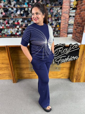 Luxury Airport Look Co-Ord Set for Women | Imported Knitted Free Size Outfit| Raja Fashion 👑