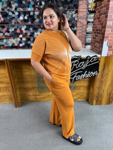 Luxury Airport Look Co-Ord Set for Women | Imported Knitted Free Size Outfit| Raja Fashion 👑