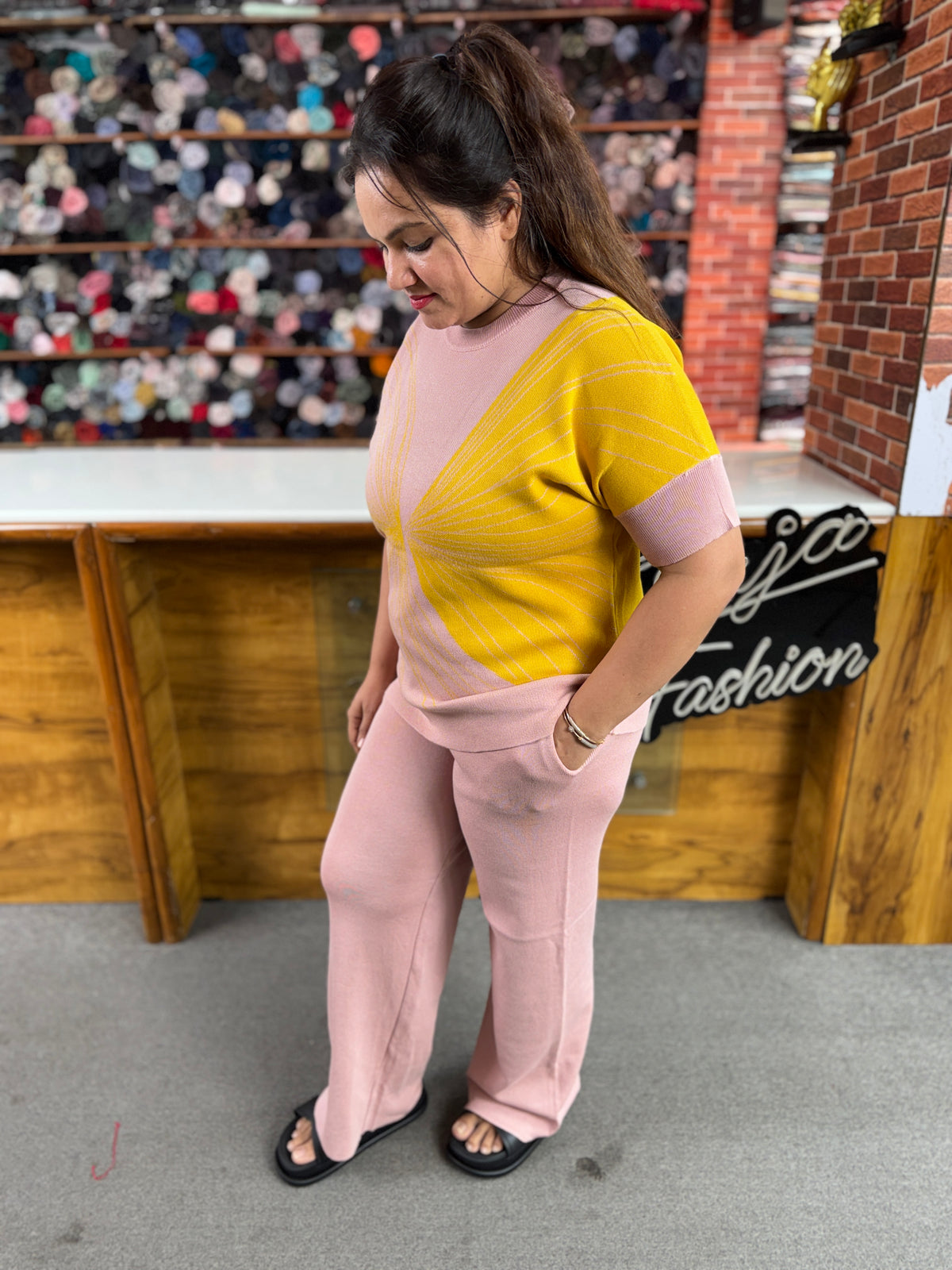 Luxury Airport Look Co-Ord Set for Women | Imported Knitted Free Size Outfit| Raja Fashion 👑