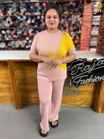Luxury Airport Look Co-Ord Set for Women | Imported Knitted Free Size Outfit| Raja Fashion 👑
