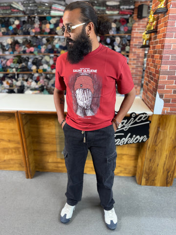 Men’s Casual Graphic T-Shirt – Premium Streetwear Look