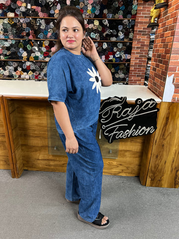 Women Denim CO-ord set _ Summer collection