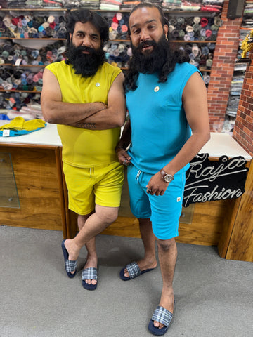 Men’s Premium Summer Co-Ord Set | Sleeveless Casual Outfit