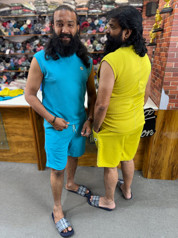 Men’s Premium Summer Co-Ord Set | Sleeveless Casual Outfit