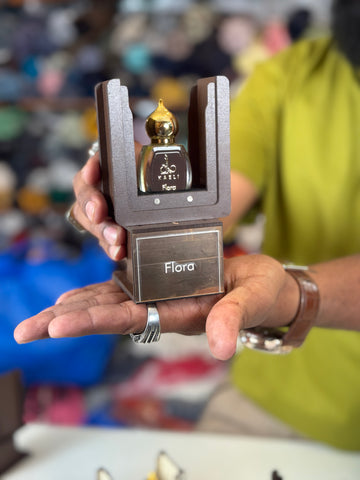 Flora Premium Floral Attar Oil – Long Lasting Alcohol-Free Perfume (12ml)