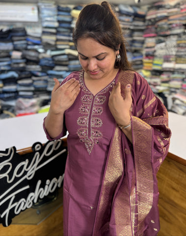 Premium Look Kurta Suit for Festive Wear