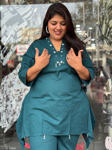 Trendy Plus Size Co-Ord Set for Women 👑