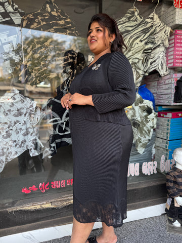 Magic Bamboo Co-Ord Midi Dress- Raja Fashion👑