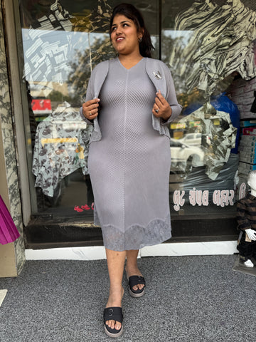 Magic Bamboo Co-Ord Midi Dress- Raja Fashion👑
