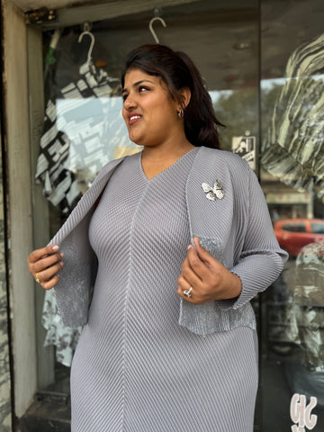 Magic Bamboo Co-Ord Midi Dress- Raja Fashion👑