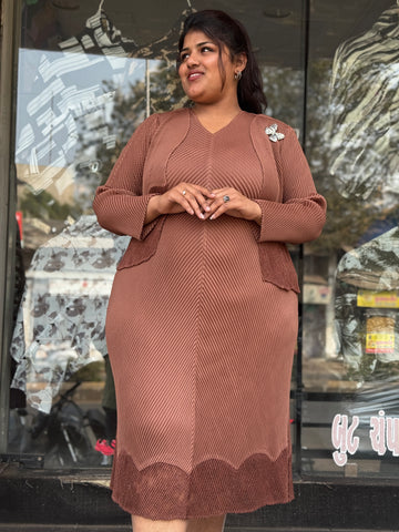 Magic Bamboo Co-Ord Midi Dress- Raja Fashion👑