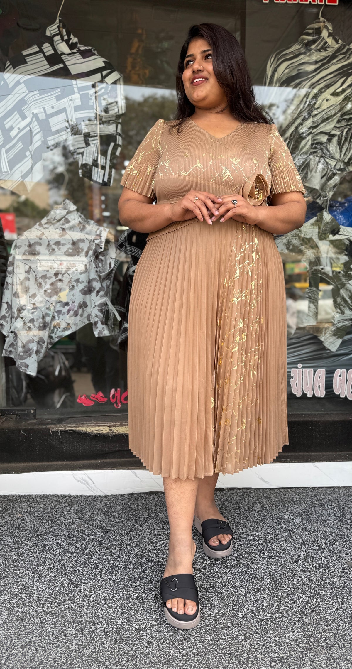 Magic Bamboo Curve-Fit Dress – Raja Fashion 👑