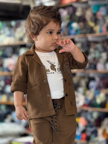 Elite Designer Boys 3-Piece Co-ord Set