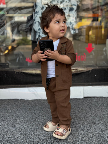 Elite Designer Boys 3-Piece Co-ord Set