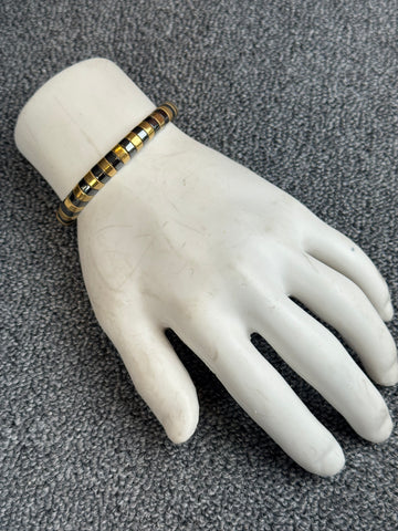 Premium Black Gold Unisex Bracelet – Modern Fashion Jewelry