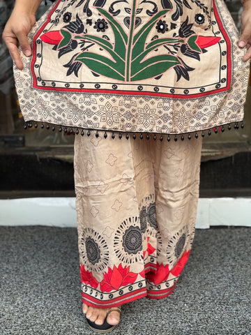 Royal Lotus Heritage Co-Ord Set for Women