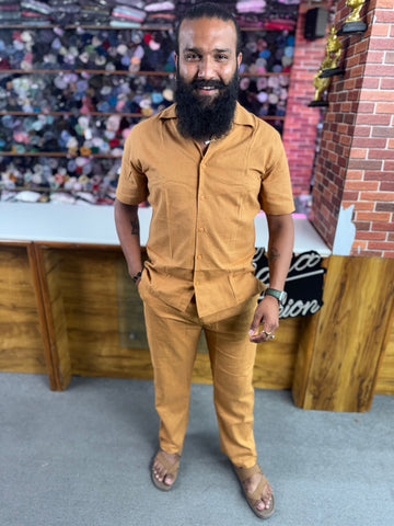 Premium Linen Co-ord Set for Men