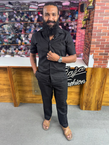 Premium Linen Co-ord Set for Men