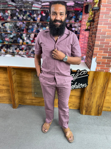 Premium Linen Co-ord Set for Men