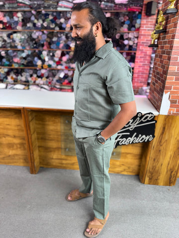 Premium Linen Co-ord Set for Men