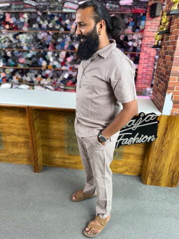 Premium Linen Co-ord Set for Men