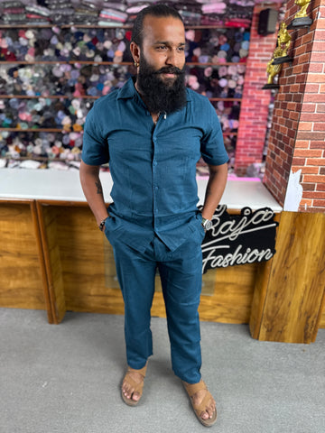 Premium Linen Co-ord Set for Men