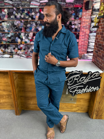 Premium Linen Co-ord Set for Men