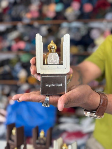 Royale Oud Premium Attar Oil – Long Lasting Luxury Oud Perfume (12ml)