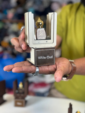 White Oud Premium Attar Oil – Long Lasting Luxury Oud Perfume (12ml)